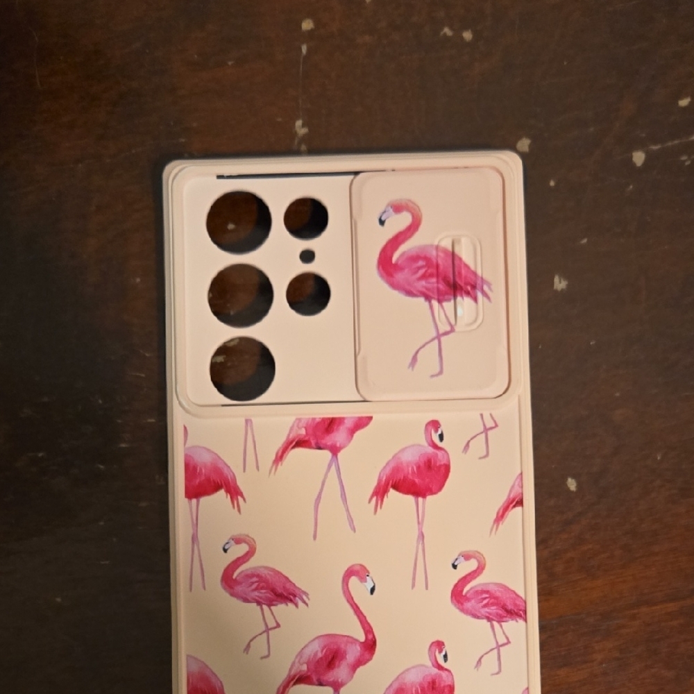 LAST CALL: Samsung S22 Ultra-  Flamingo Pattern and Solid Color Phone Cases - Picture 5 of 6
